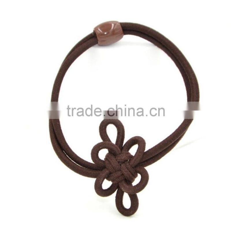 China Supplier Elastic Knot Hair Band Baby Girls Headbands In Stock