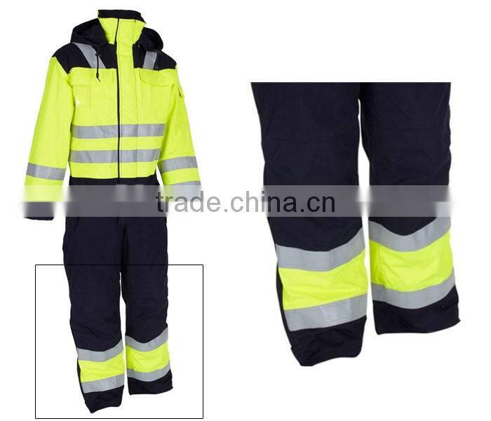 durable bright color anti static padded lining FR coverall