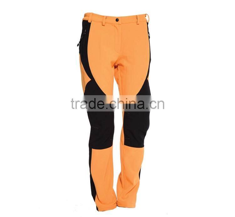 Lady softshell waterproof cargo trousers women's pants