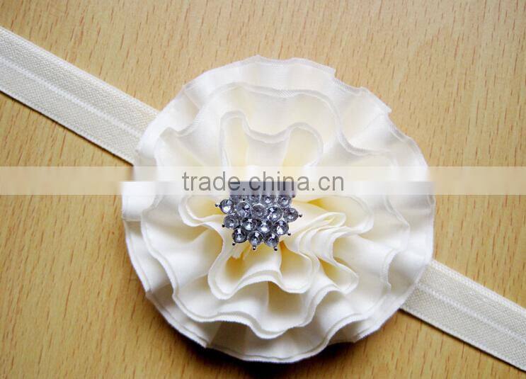 glitter flower baby headband, baby party wear headband