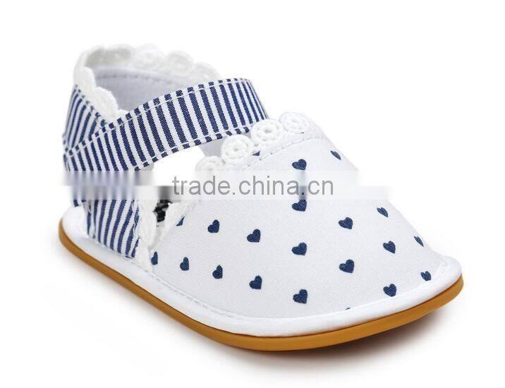 printed fabric baby shoes, lace fabric baby shoes