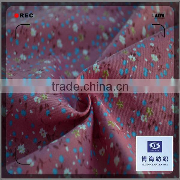 wholesale cotton twill from china 98% cotton 2% spandex twill fabric
