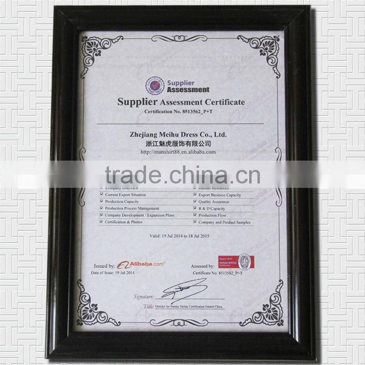 2016 Blue 100%Cotton Wholesale Mens Work Shirts Men Formal Short Sleeve Shirts With Two Chest Pockets