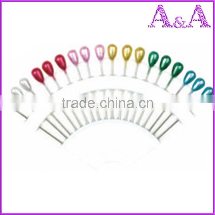 Summer Sales 55mm Teardrop Star Flower Heart Ball Shape Pearl Head Hijab Pins