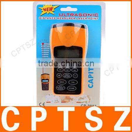 Ultrasonic Distance Meter Foot/Meter, Area, Volume function.