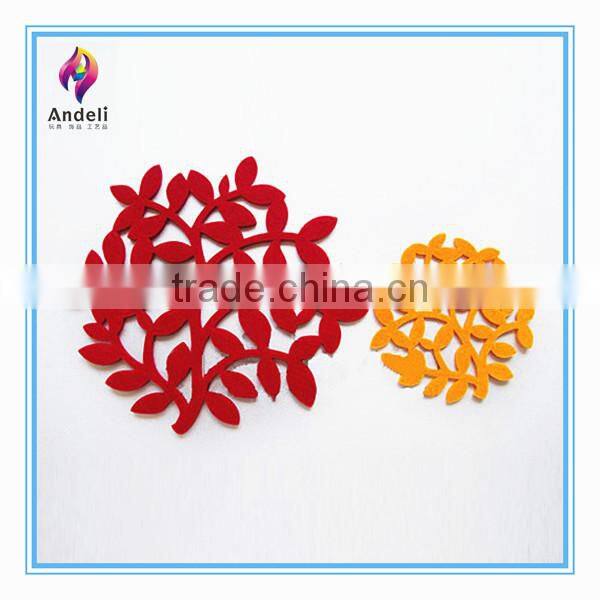 factory heat risistant felt flower pots protect pad