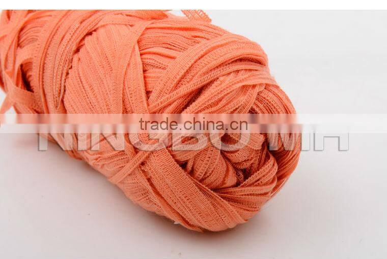 Fishnet fancy yarn for knitting scarf