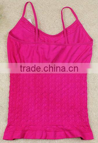Ladies seamless tank tops