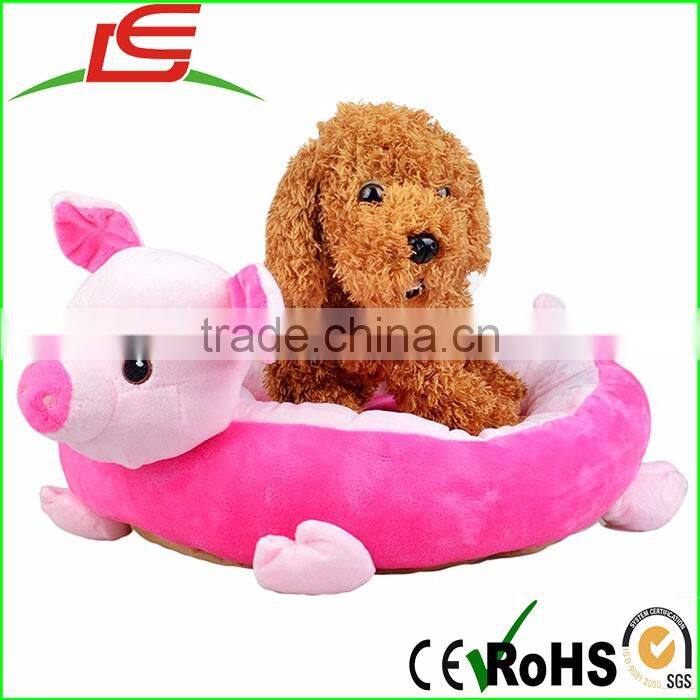 Collapsible Indoor sofa Warm House Nest tortoise Pig shaped Pet Dog Bed