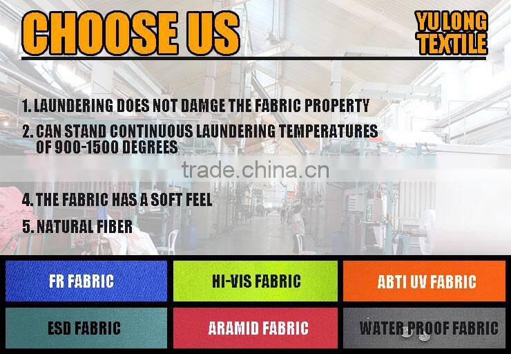 Wholesale China Supplier CVC Material Breathable Soft Water Resistant Fabric For Workwear