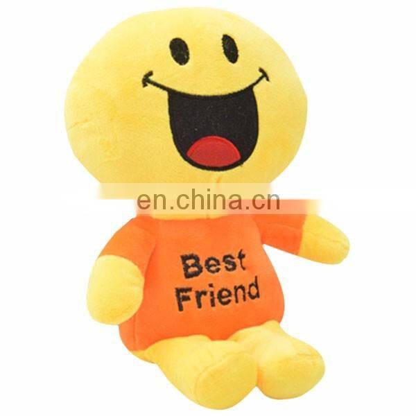 Fashion Wechat Whatsapp Emotion Plush Stuffed Toys OEM Design Emoji Dolls For Kids