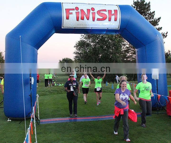 Hot sale racing run square inflatable arch for sport