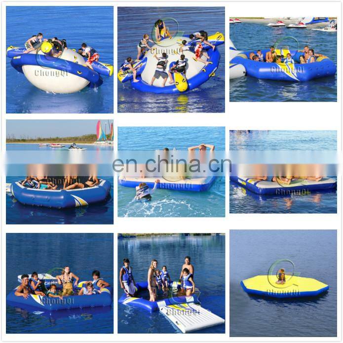 commercial inflatable giant water park with water slide and pool, water sports games price