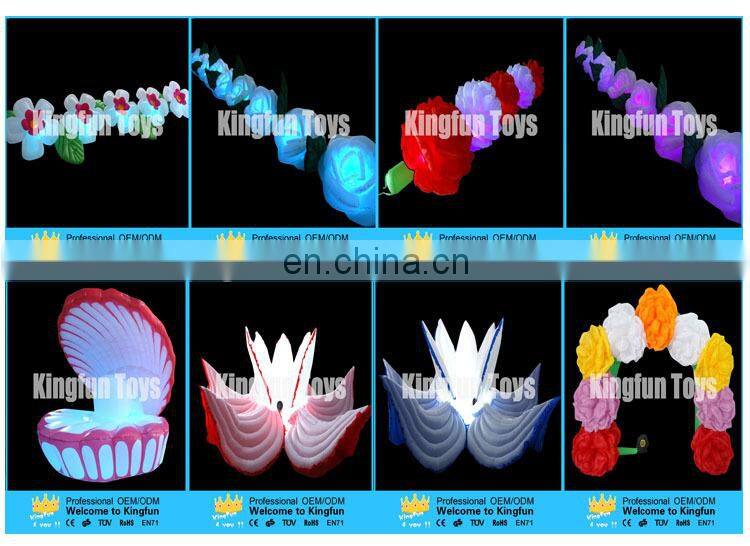 Customized colorful haing new year deractive led star
