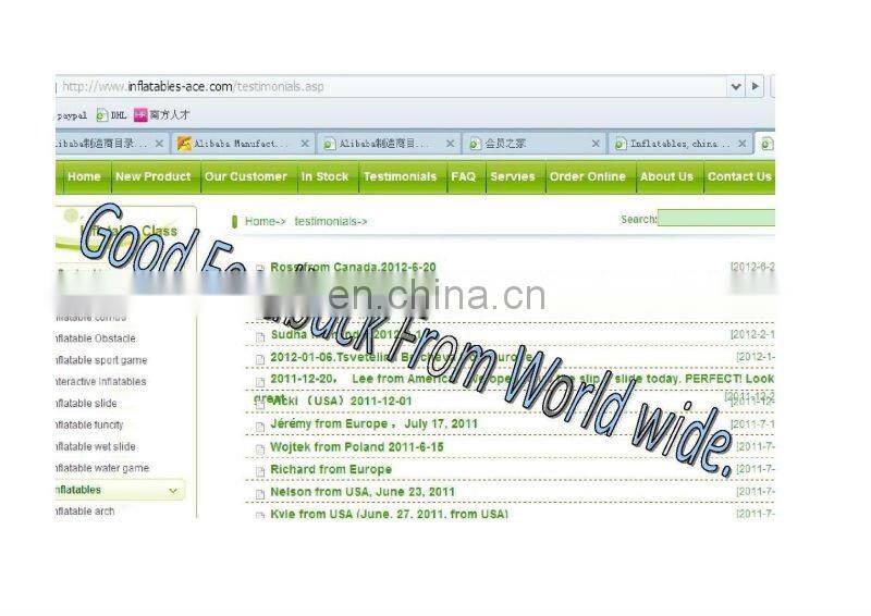 New Designed Jungle Theme Inflatable Playground