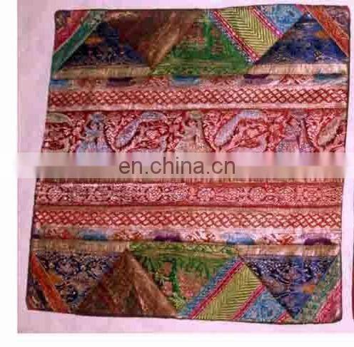 Sequins Patches Cushion Cover,Khambria Cushion Cover