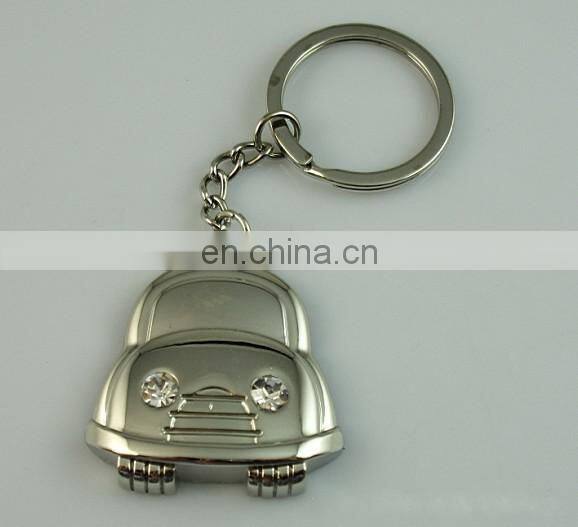 zin alloy metal car keychain