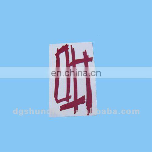 customized festivel wall nickle stickers