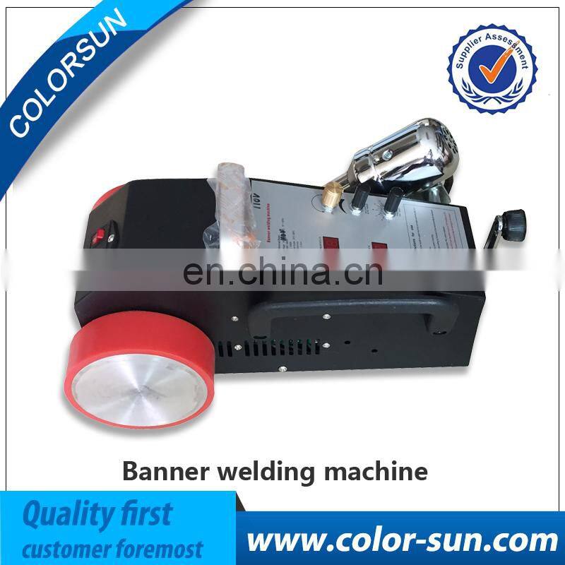 Hot sell intelligent Banner welder machine for PVC/ PE/ DHPE/ LDPE/ EVA