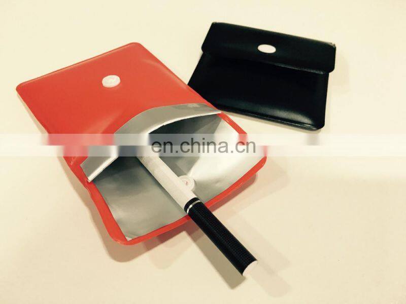 8*7.5cm pvc pouch pocket ashtray