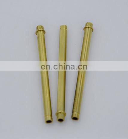 Brass gold plated computer pin connector