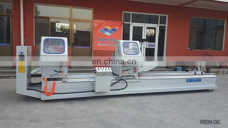 aluminum door and window digital display double precision cutting saw