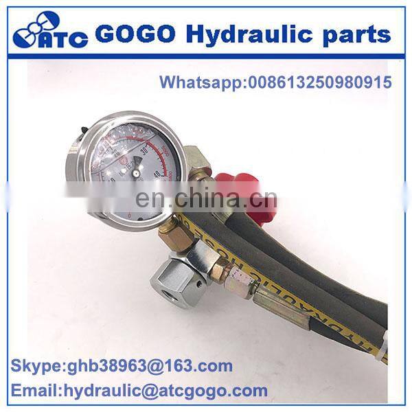 CQJ-16 25 40 mpa QXF-5 hydraulic accumulator charging tool for NXQ bladder QC12Y M14*1.5