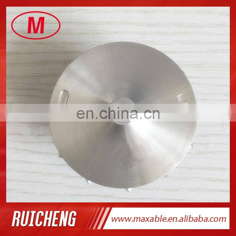 GT15-25 44.50/60.01mm 720915-0004/737692-0002 6+6 blades high performance milling/aluminum 2618/billet compressor wheel for Q7