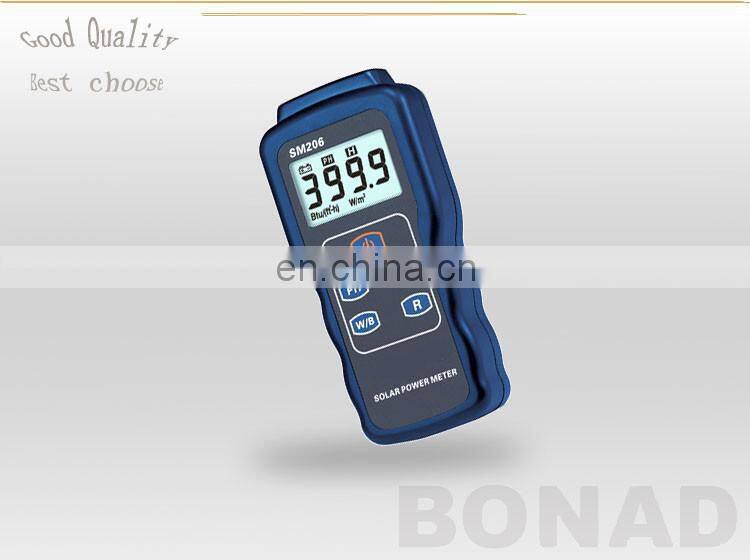 Precision instrument meter used in solar radiation measurement
