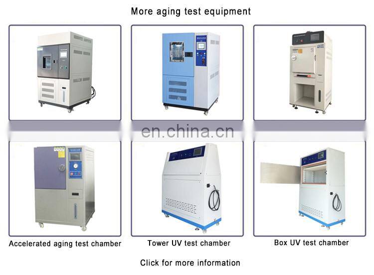 Dynamic ozone cycling rubber aging test machine laboratory equipment