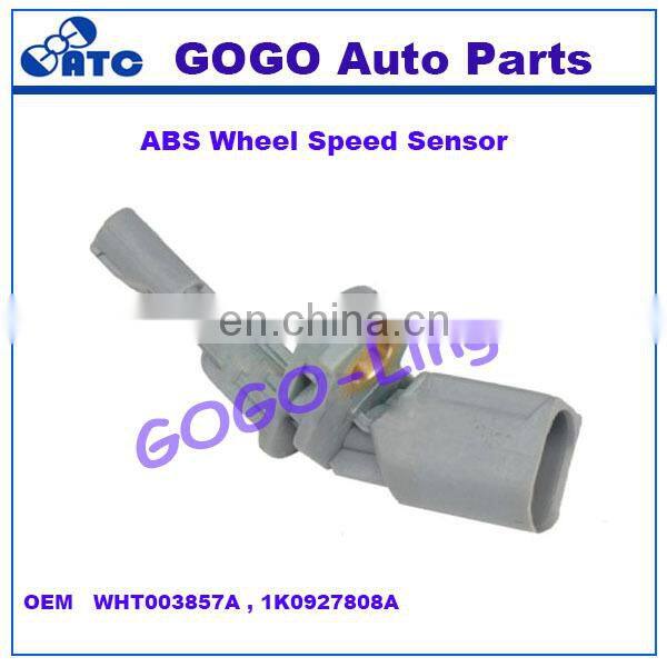 GOGO ABS WHEEL SPEED SENSOR OEM WHT003857A 1K0927808A 0735046, 0986594524, 1060484, 24071154013, 294737, 294741, 30145
