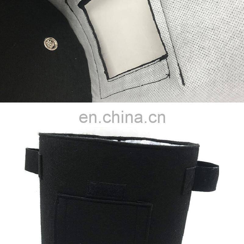 cusotomize size and color felt potato grow bags