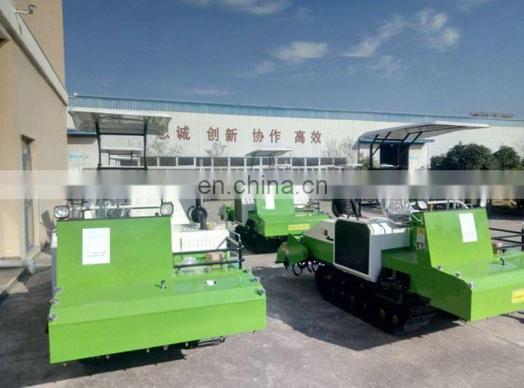 Agricultural Crawler Tractor Water Field Rotary Tiller Cultivator