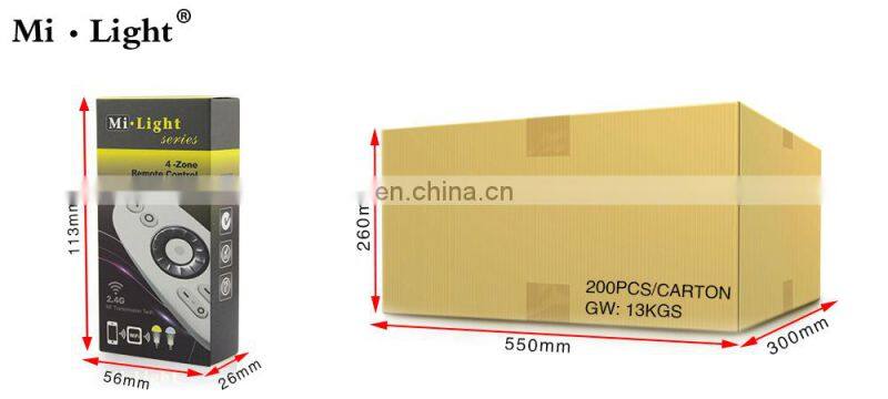 Milight dimmer wifi and remote controller for single color led light strip