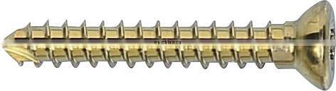 China Manufacture Veterinary Bone Surgery 1.5/2.4/2.7mm Cortical Self-tapping Screw Orthopedic Surgical Trauma Implants