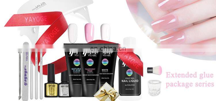 Gel colors factory 6 colors color uv gel nail polish nude series jelly gel polish 10ml private label