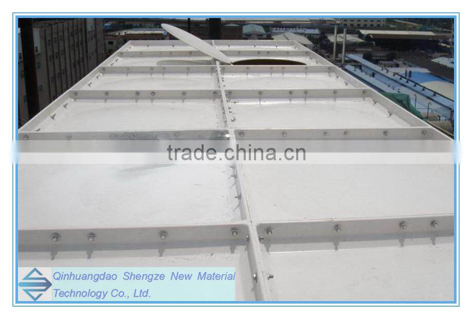 FRP SMC assembled water tank/exported quality water tank/FRP sectional panel water reservoir