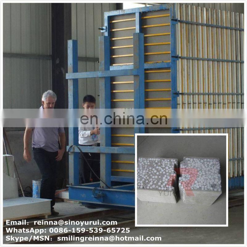 28 years straw sandwich wall panel production line / vertical straw sandwich wall panel production line