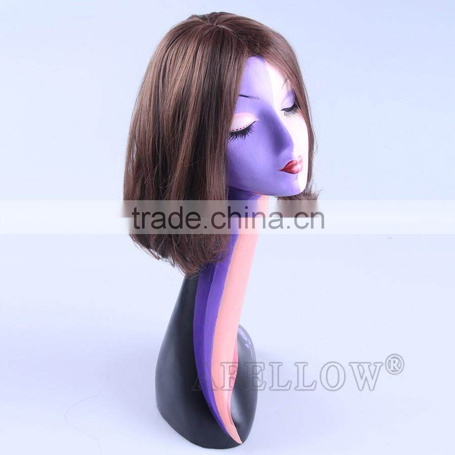 Fashion Window Dispaly Plastic head mannequin Female Head Realistic head manikin,Wholesale Cheaper Head Mannequin, H1057