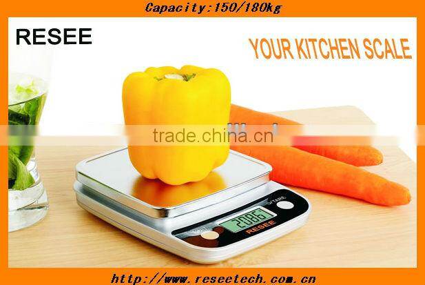 accurate kitchen vegetable weighing scale