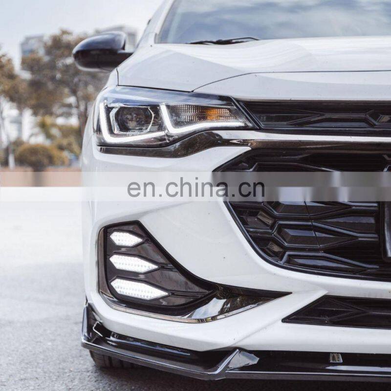 Gloss black Carbon fiber front lip for Monza 2020 sport front lip for Monza 2020