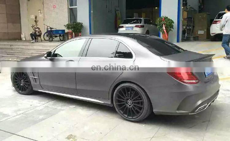 W205 c180 C200L C260 C300 upgrade w205 Carls C63 style body kit 14~16y PP material
