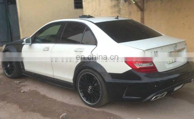 C63 black series body kits for MB C-class W204 C63 body kits 12y~ to black series style