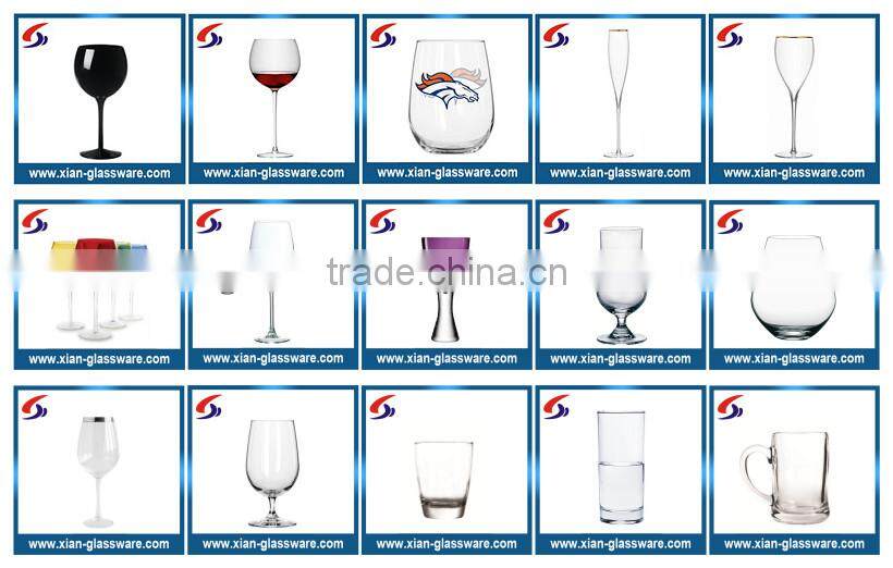 Promotional wholesale clear italian wine glasses/transparent italian wine glass set/italian glass wine cup for home/wedding