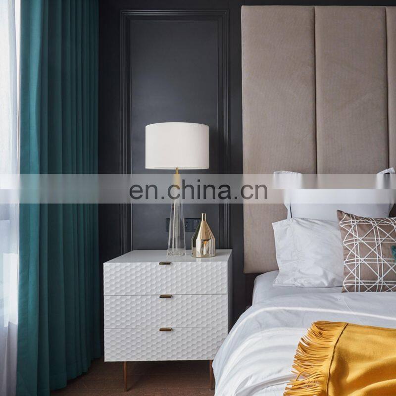 Modern Nordic Crystal Decorative Led Bedroom Bedside Table Lamp