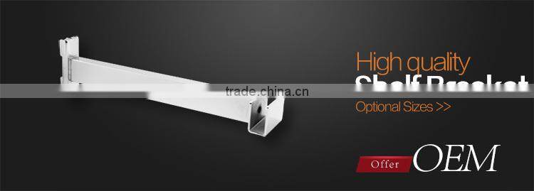 Metal chrome rectangle tube holder