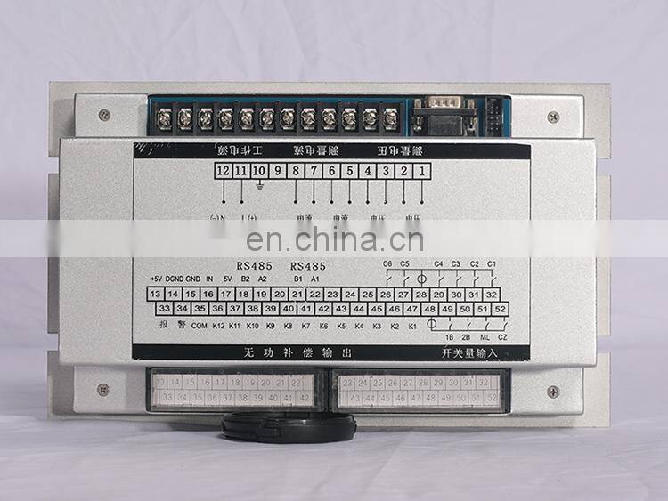 Digital 8 steps 380V power factor correction controller unit
