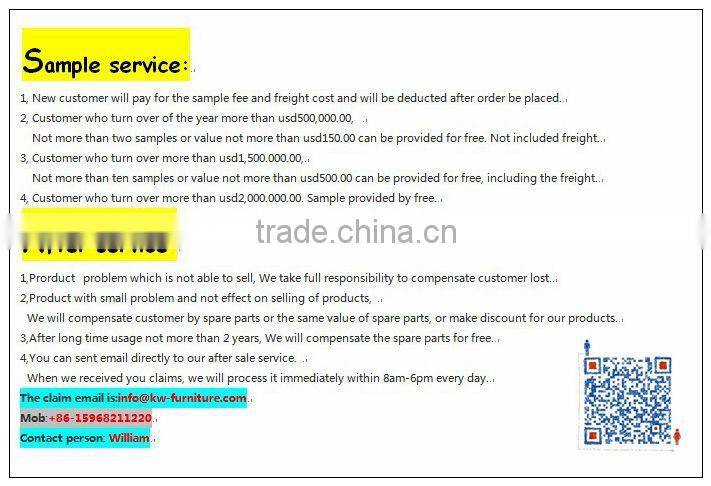 WorkWell modern office chair make of pvc leather Kw-m7136