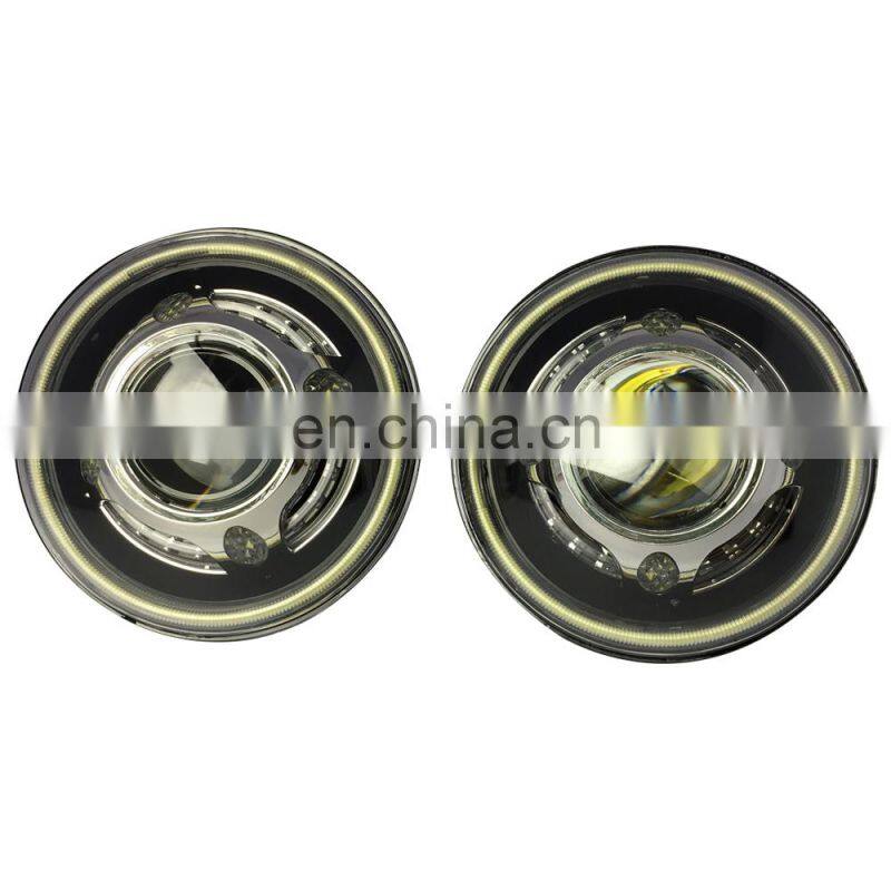 starry sky style led headlight head lamp for jeep for wrangler jk