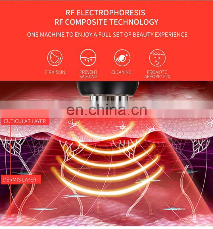 RF+Ultrasound Activate Collagen Anti-aging Skin Care Beauty Machine Face Lift Skin Rejuvenation Deep Cleaning&Moisturizing